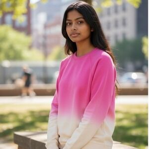 ✨Maurice's Dip Dye Ombre Long Sleeve Sweatshirt Top Crewneck M